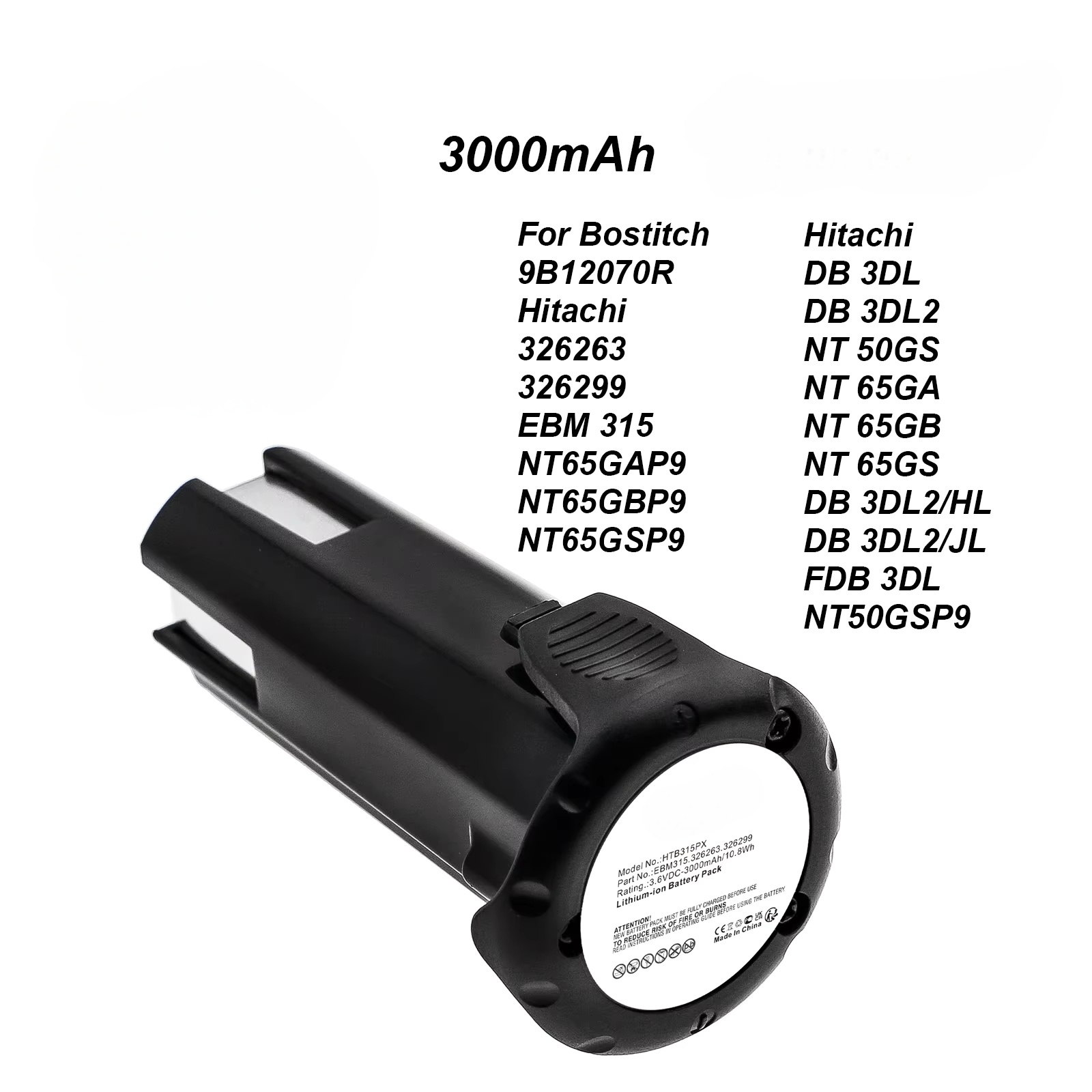Power Tools Hitachi - 히타치 EBM315 326299 326263 충전식 전동