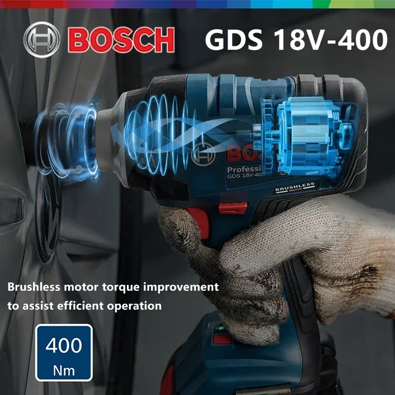 보쉬 무선 임팩트 렌치 GDS 18v-400 브러시리스 - Power Tools Impact 리뷰 및 가격