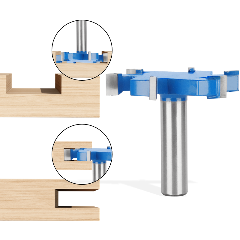 PTA 6 블레이드 Z6 T 유형 슬롯 커터 6 커터  - Router Trim Base 리뷰 및 가격