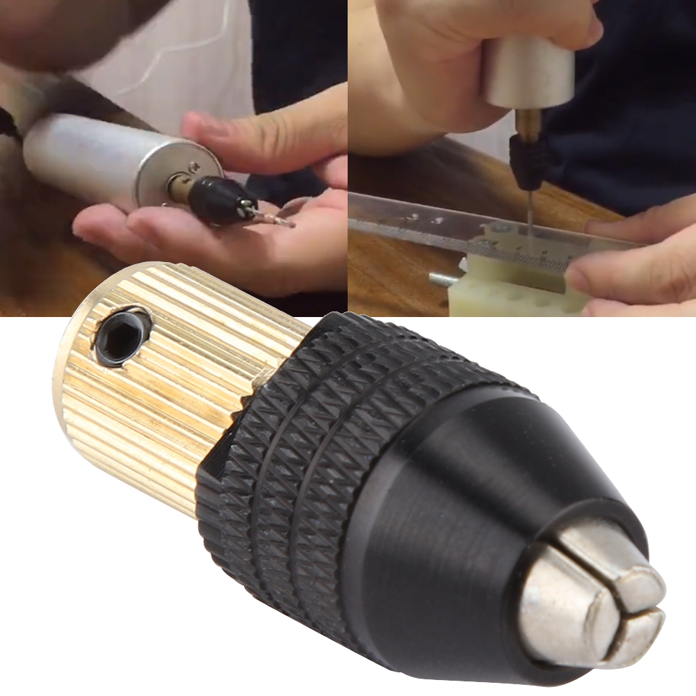 미니어처 셀프 타이트닝 척 드릴 척 0.3-3.4mm  - Power Tools Review 리뷰 및 가격