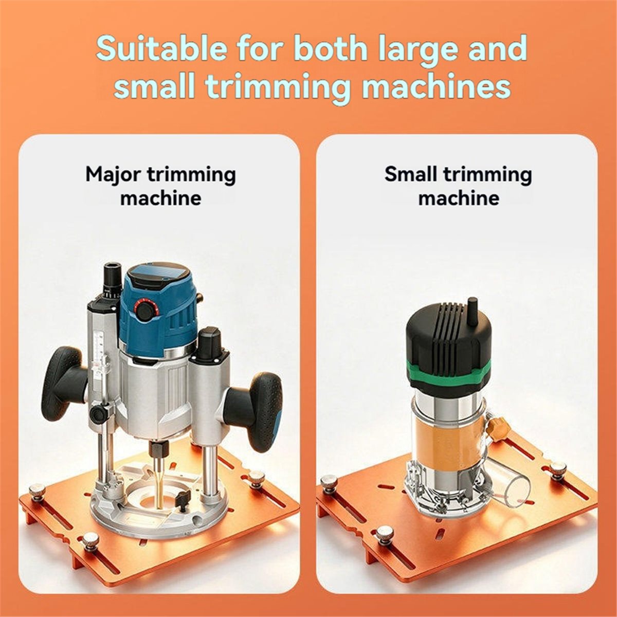 듀얼 스케일 알루미늄 합금 목공 벤치 그루빙 트리밍 라 - Router Trim Base 리뷰 및 가격