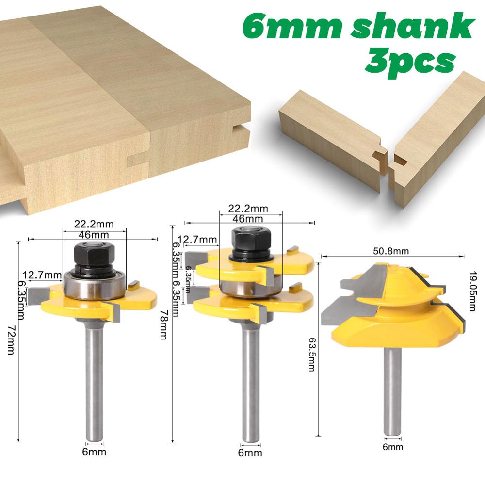 혀 및 홈 라우터 비트 도구 세트 1/4'' 생크 45 - Router Trim Base 리뷰 및 가격