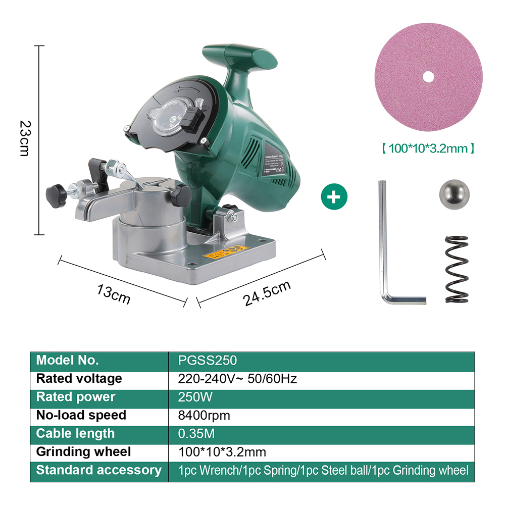 POSENPRO 250W 체인톱 샤프너 4인치 전동 샤 - Power Tools Review 리뷰 및 가격