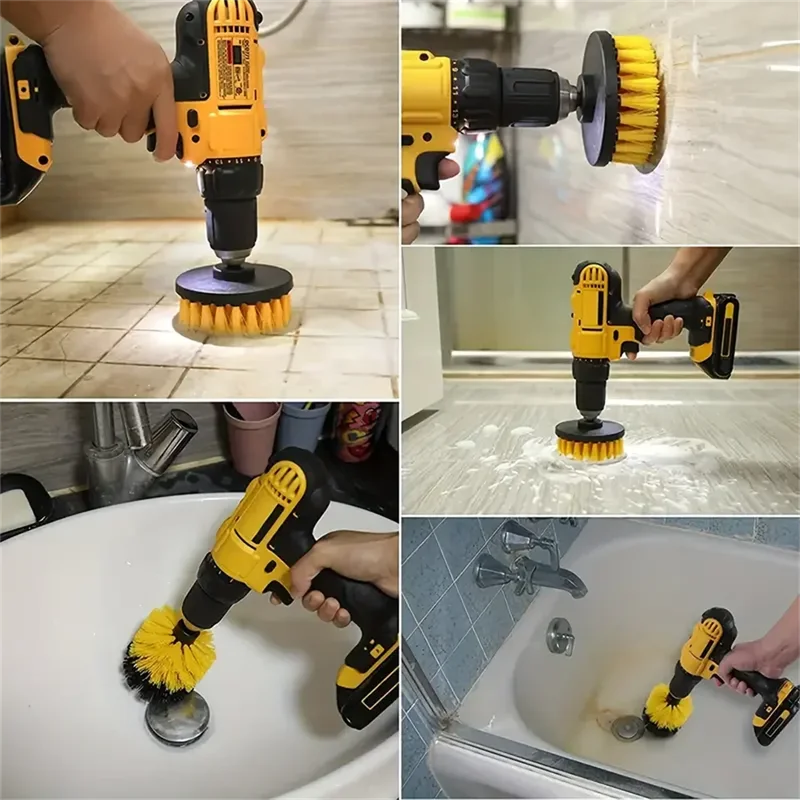 3개/세트 드릴 브러시 세트 파워 스크러버 세척 브러시 - Power Tools Router 리뷰 및 가격